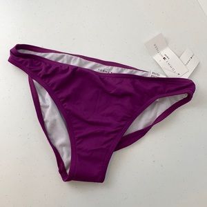 Tommy Hilfiger swim bikini bottom deep purple Larg